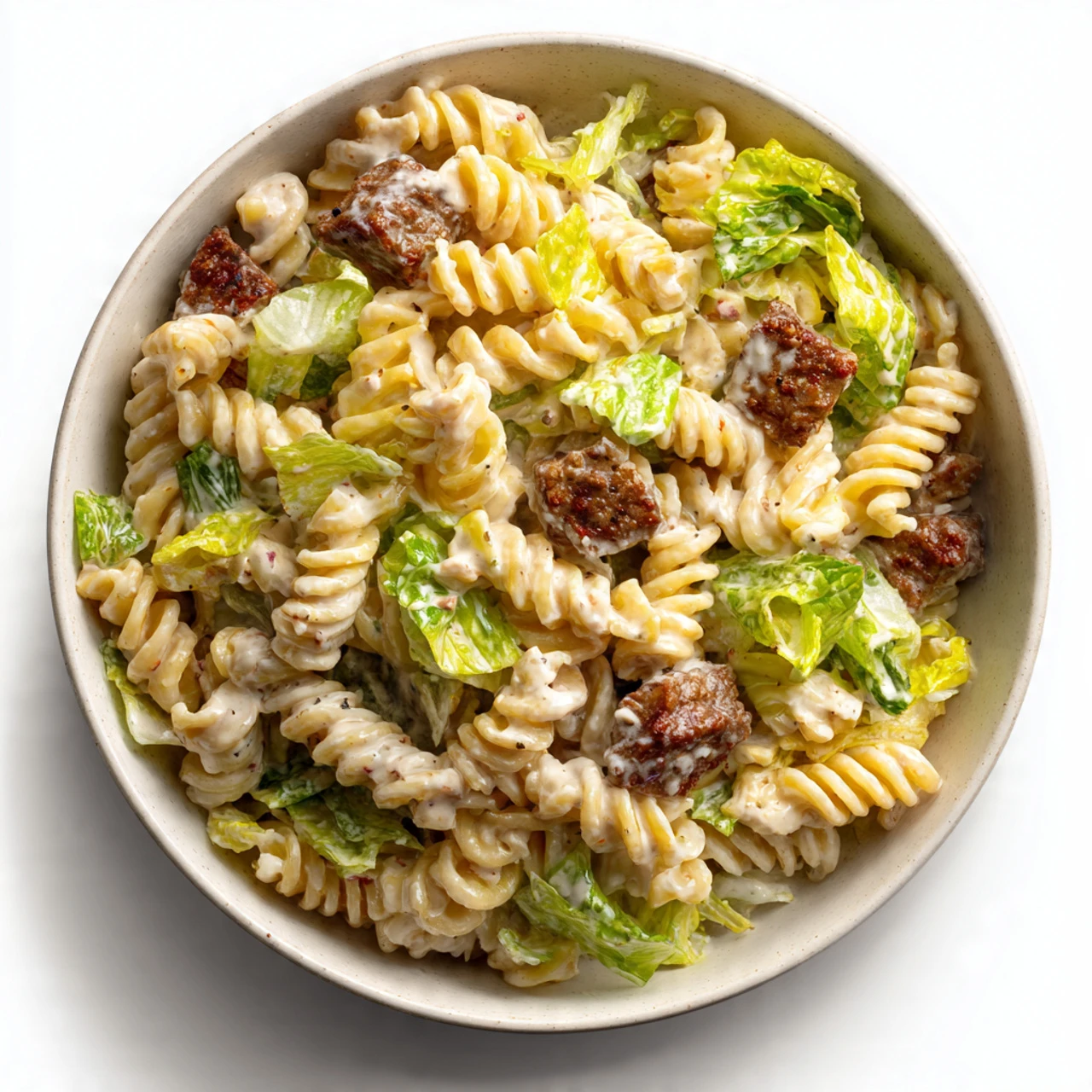 Easy & Tasty Big Mac Pasta Salad Tasty Big Mac Pasta Salad