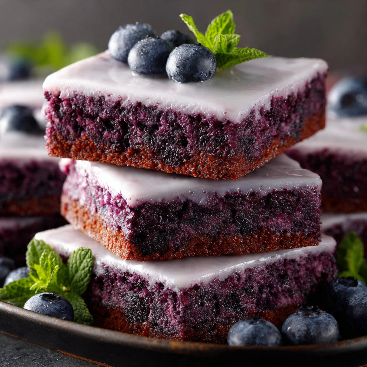 Fresh Blueberry Brownies Fresh Blueberry Brownies