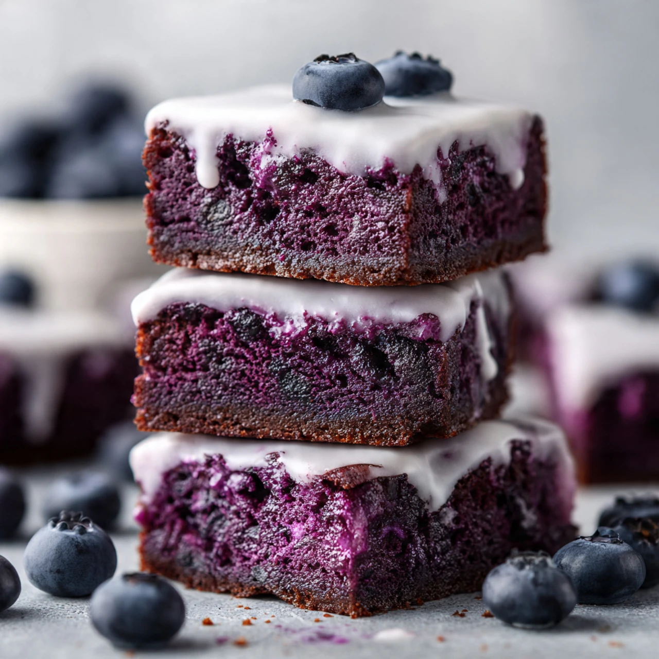 Fresh Blueberry Brownies Fresh Blueberry Brownies