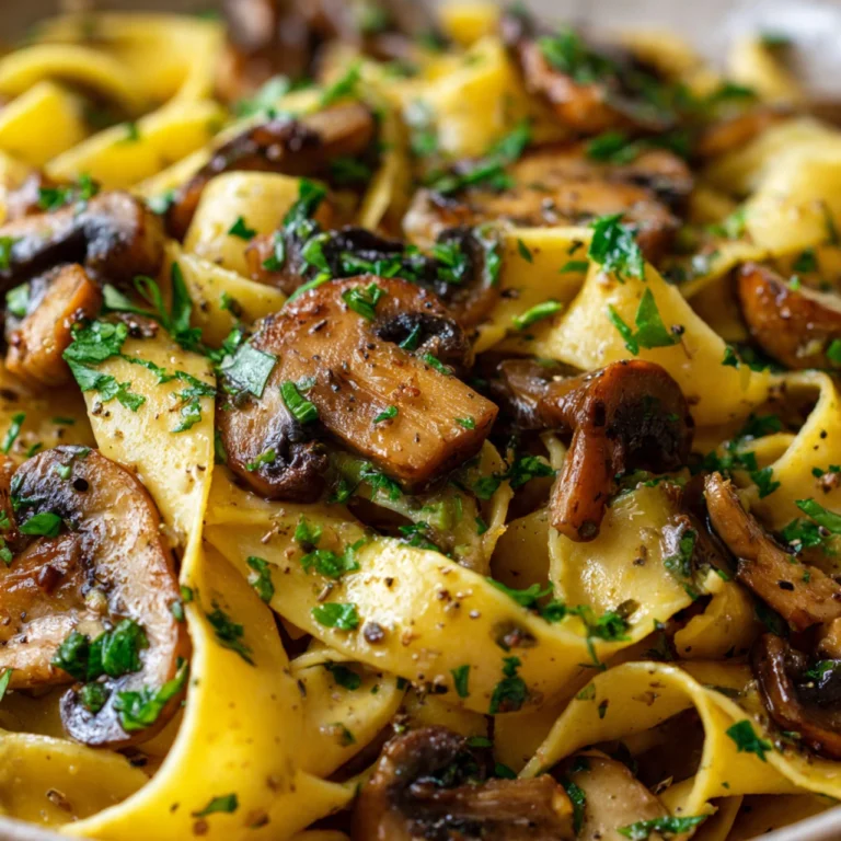 Garlic Mushroom Pasta Garlic Mushroom Pasta