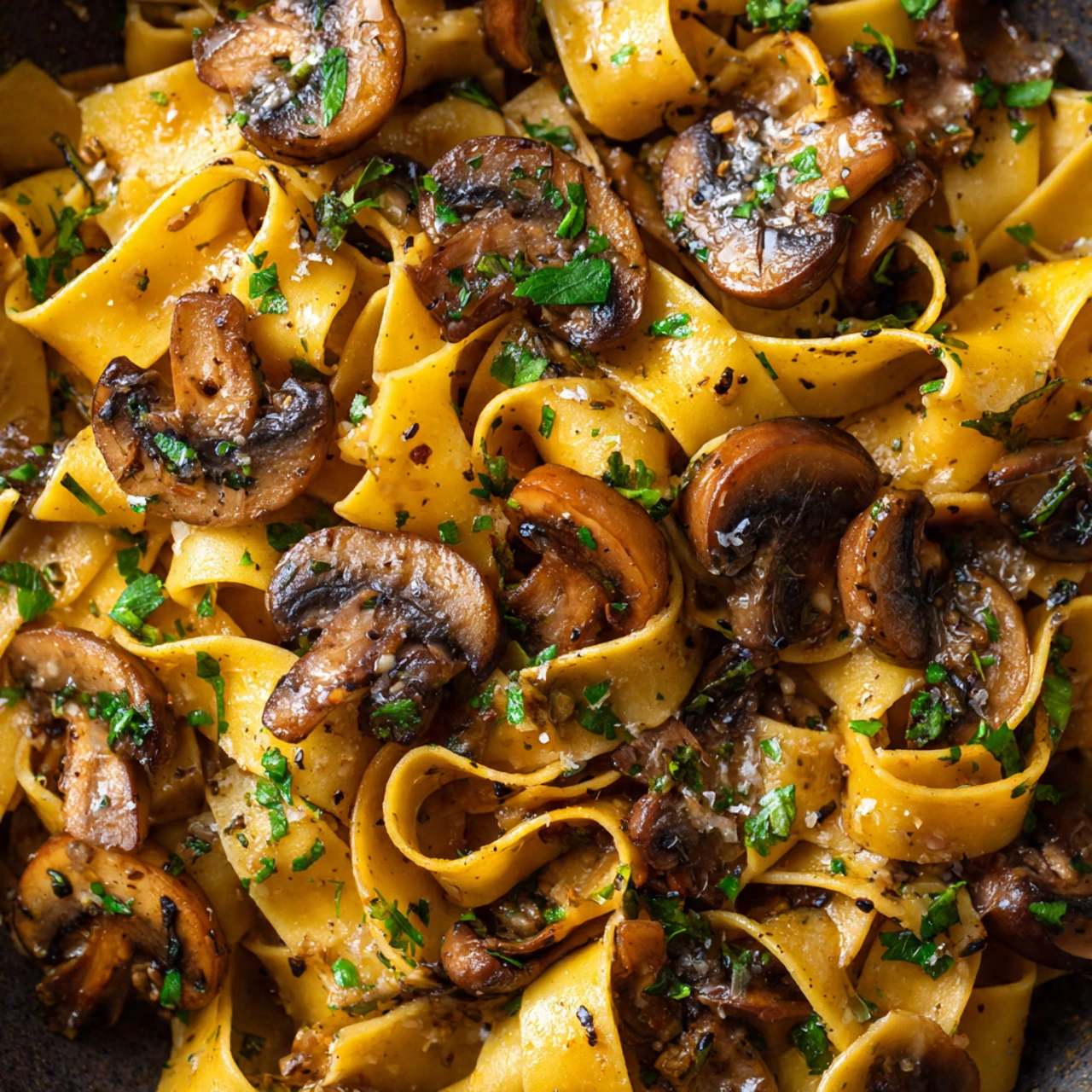 Garlic Mushroom Pasta Garlic Mushroom Pasta