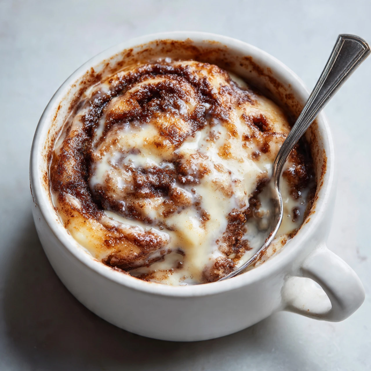 Gluten Free Cinnamon Roll In A Mug (Vegan) Gluten Free Cinnamon Roll Mug Vegan