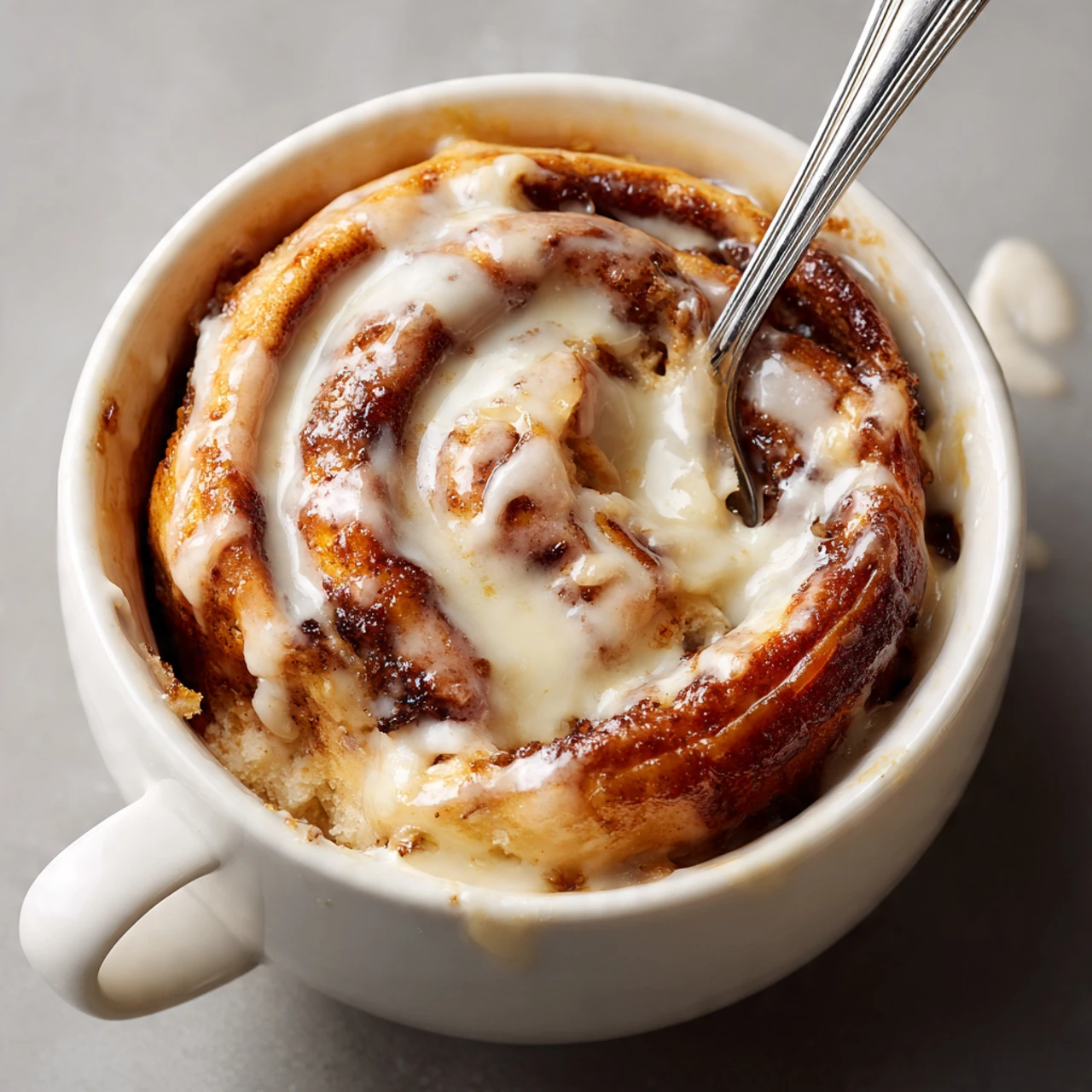 Gluten Free Cinnamon Roll In A Mug (Vegan) Gluten Free Cinnamon Roll Mug Vegan