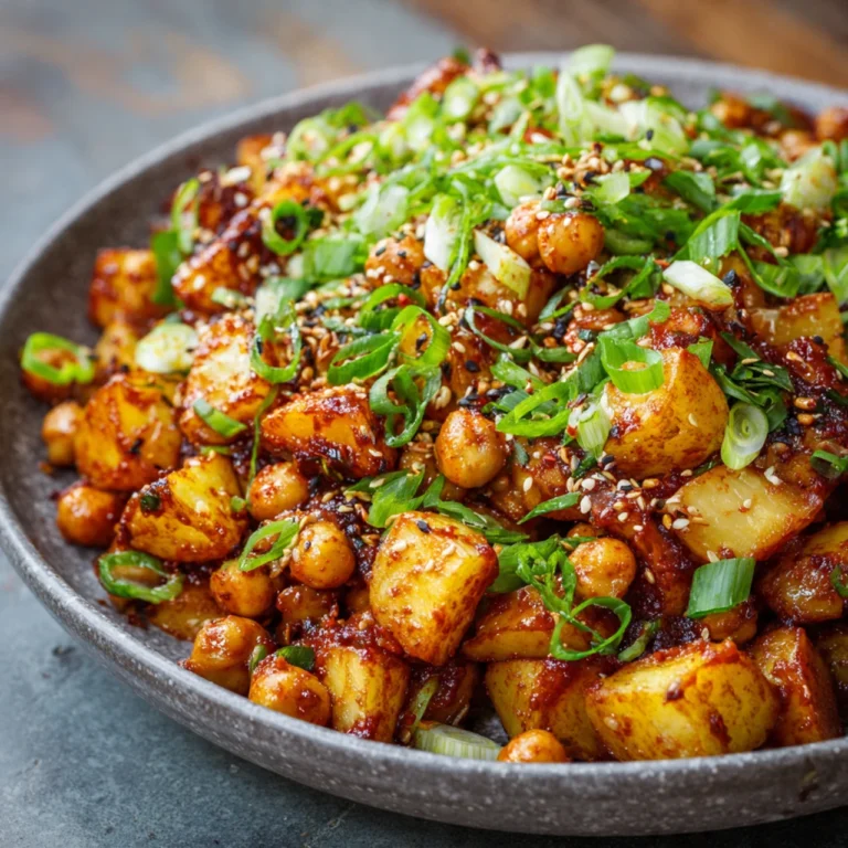 Gochujang Potatoes And Chickpeas Gochujang Potatoes Chickpeas