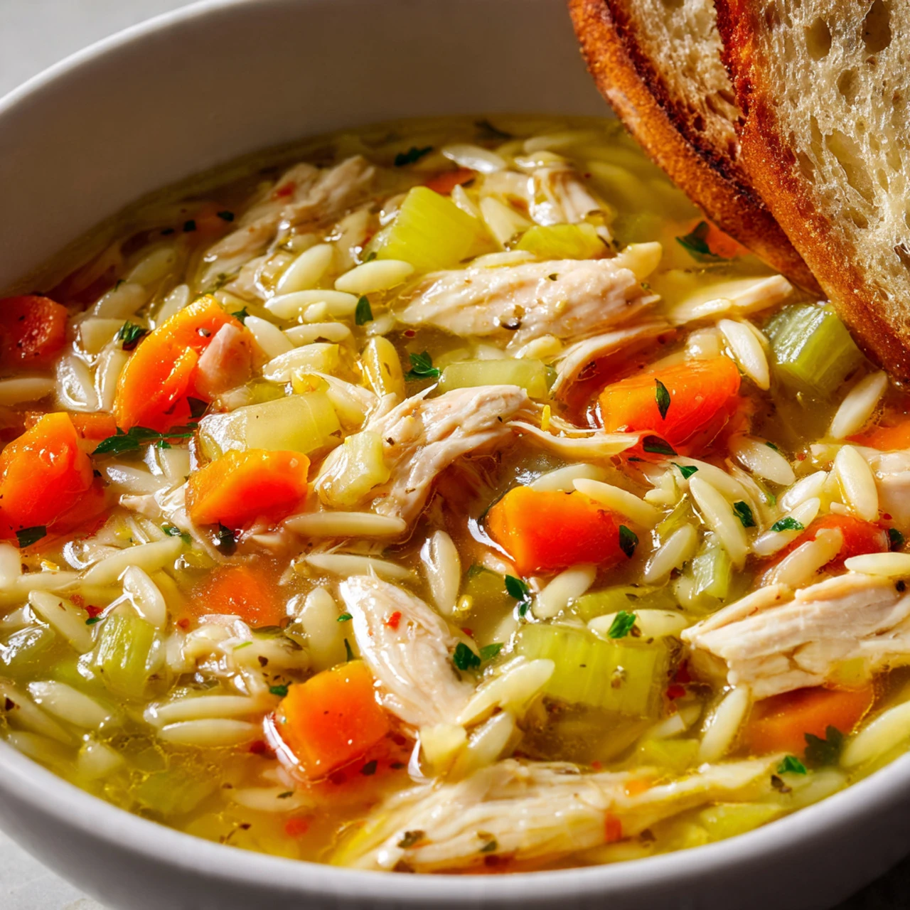 Greek Lemon Chicken Soup (Stovetop | Crockpot | Instant Pot)
