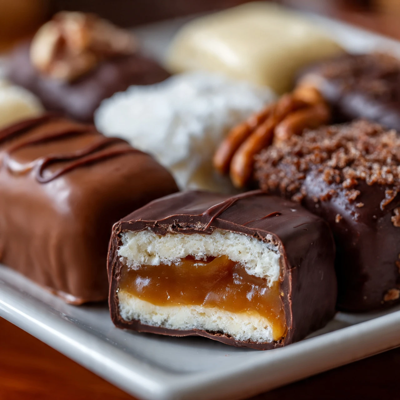 Healthy Date Candy Bars (Vegan + Paleo) Healthy Date Candy Bars Vegan Paleo