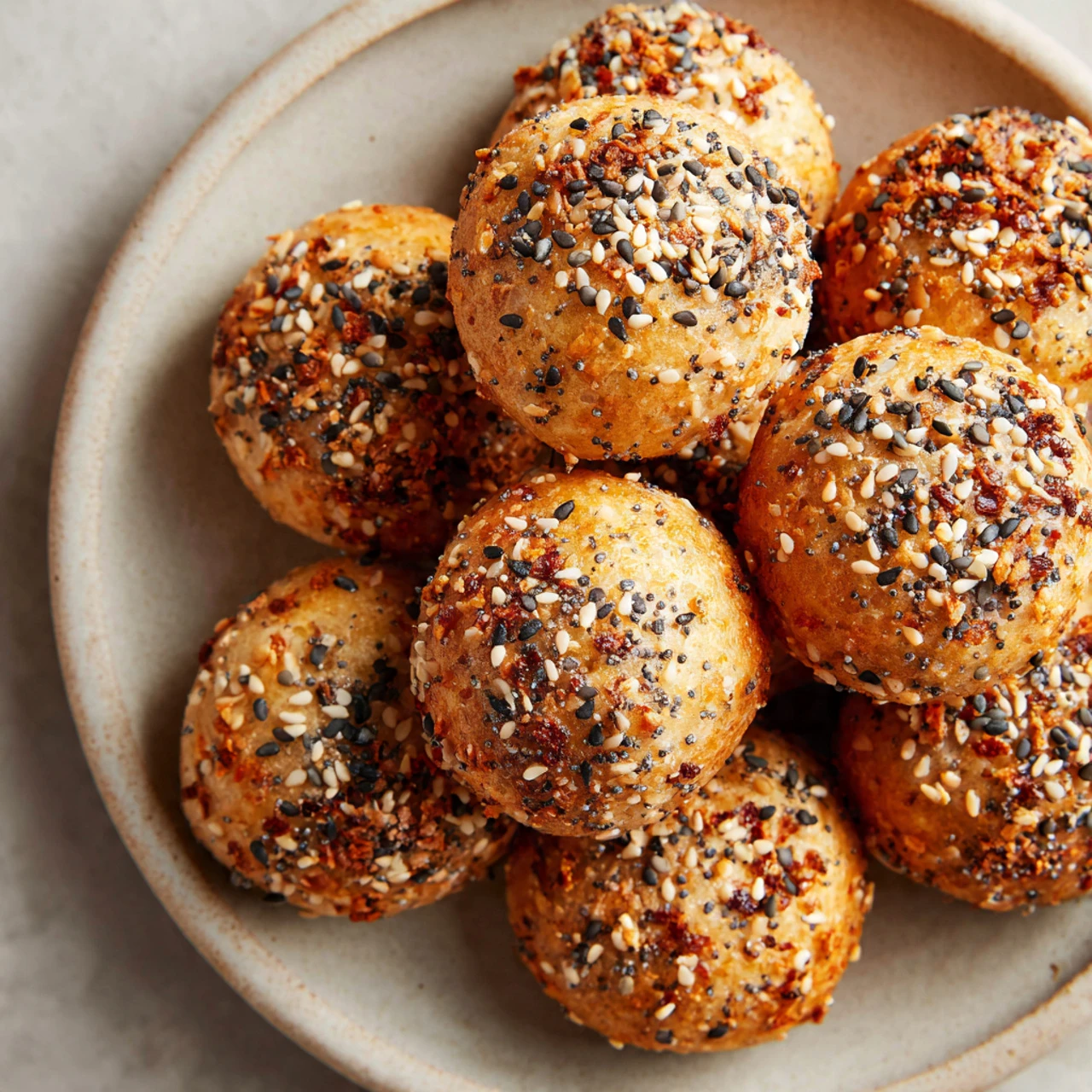 Homemade Air Fryer Mini Bagels Homemade Air Fryer Mini Bagels