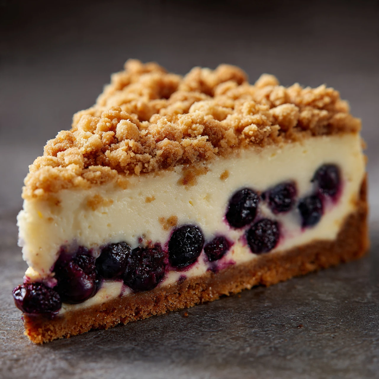 How To Make Blueberry Crumble Cheesecake Make Blueberry Crumble Cheesecake