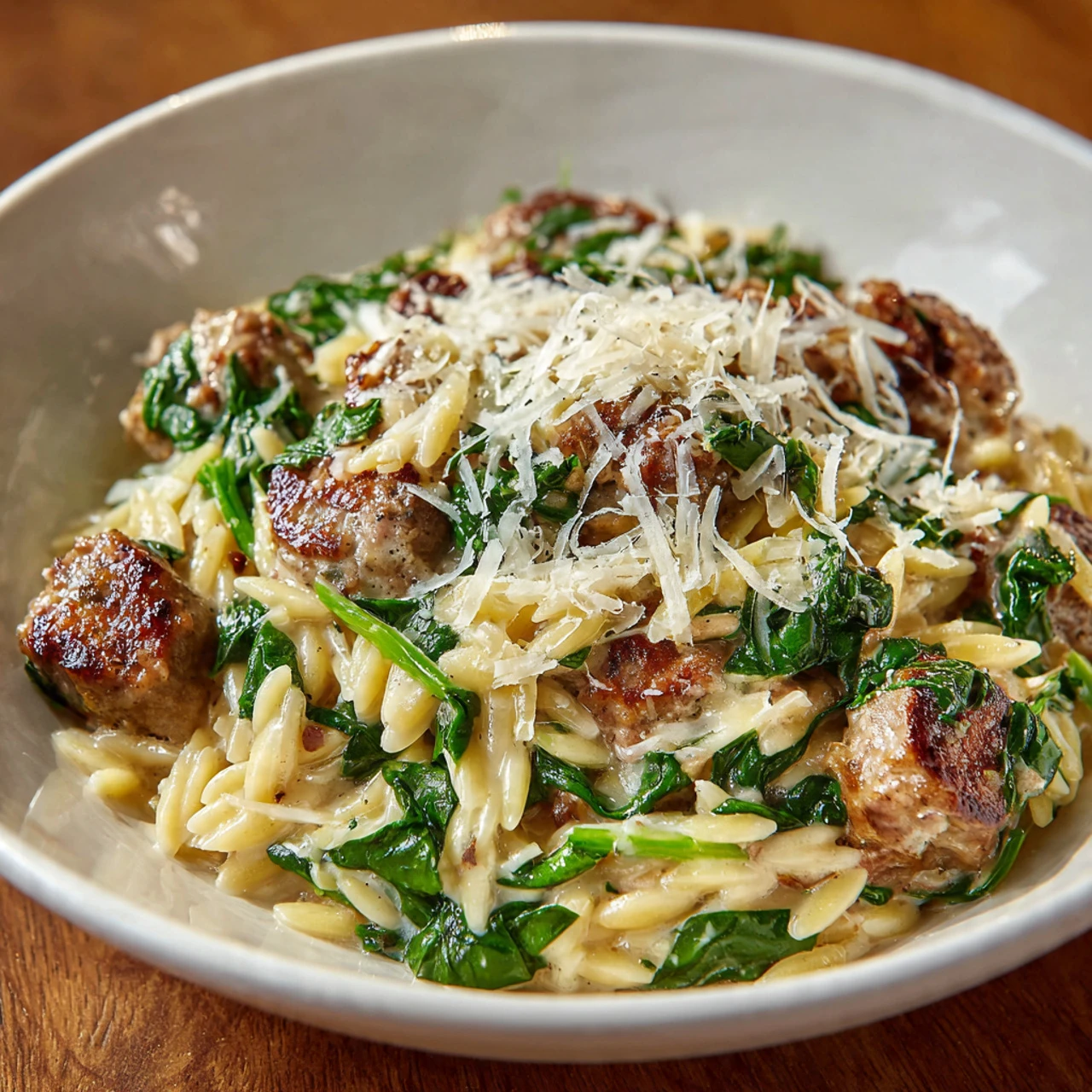 Italian Sausage Orzo Italian Sausage Orzo