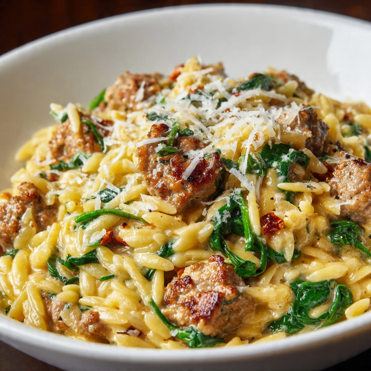 Italian Sausage Orzo Italian Sausage Orzo
