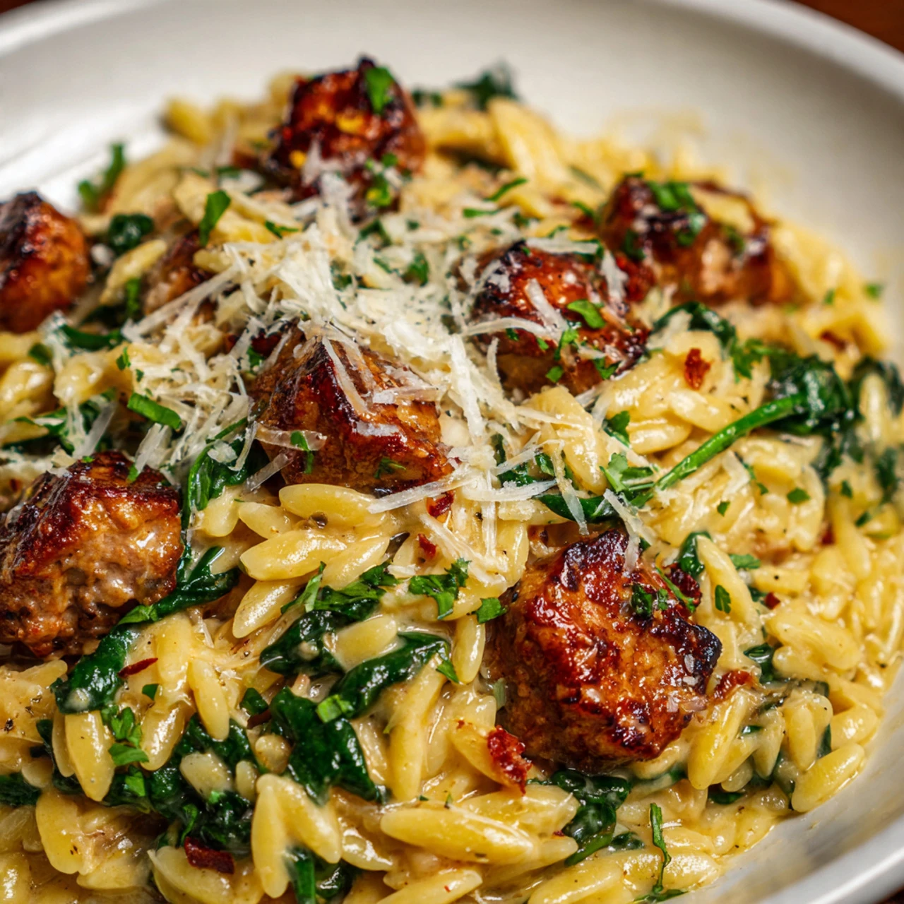 Italian Sausage Orzo Italian Sausage Orzo