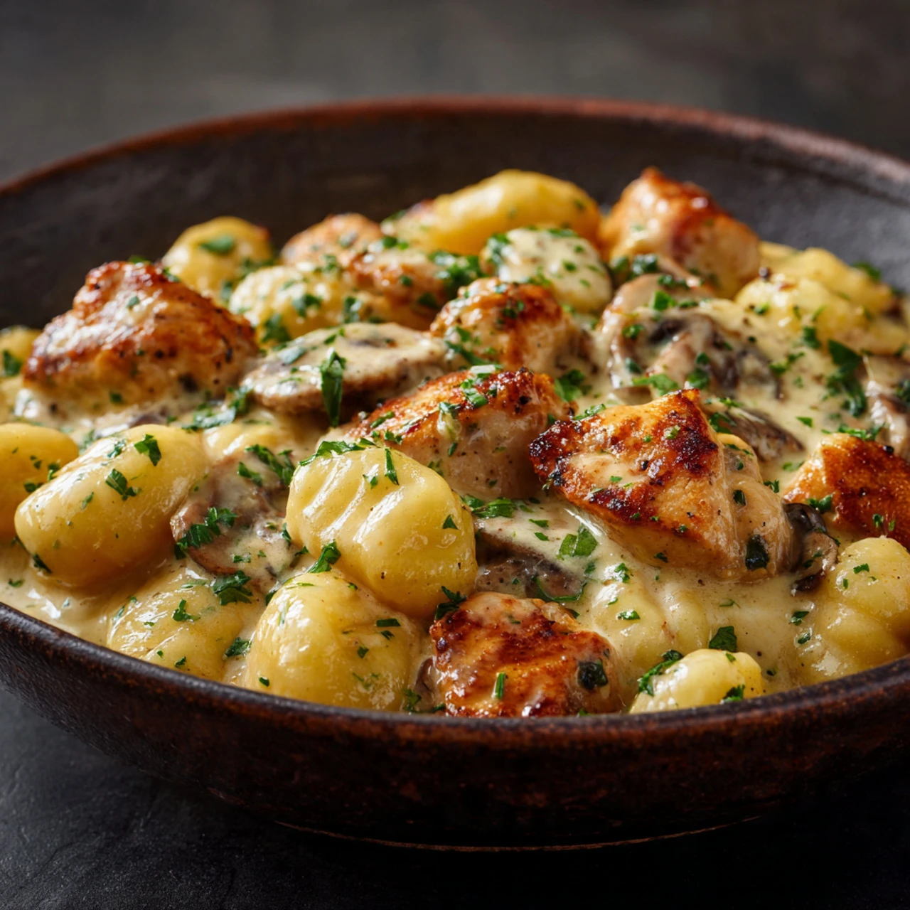 Lemon Chicken Gnocchi – Creamy, Cozy One-Pot Dinner Magic