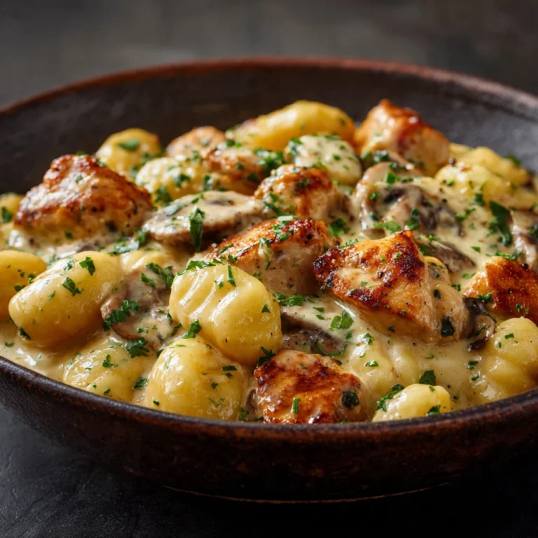 Lemon Chicken Gnocchi – Creamy Cozy One-Pot Dinner Magic Lemon Chicken Gnocchi Creamy Cozy Onepot