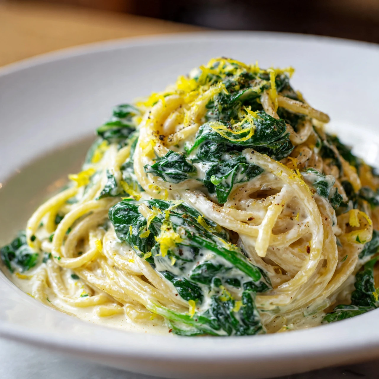 Lemon Ricotta Pasta & Spinach Lemon Ricotta Pasta Spinach