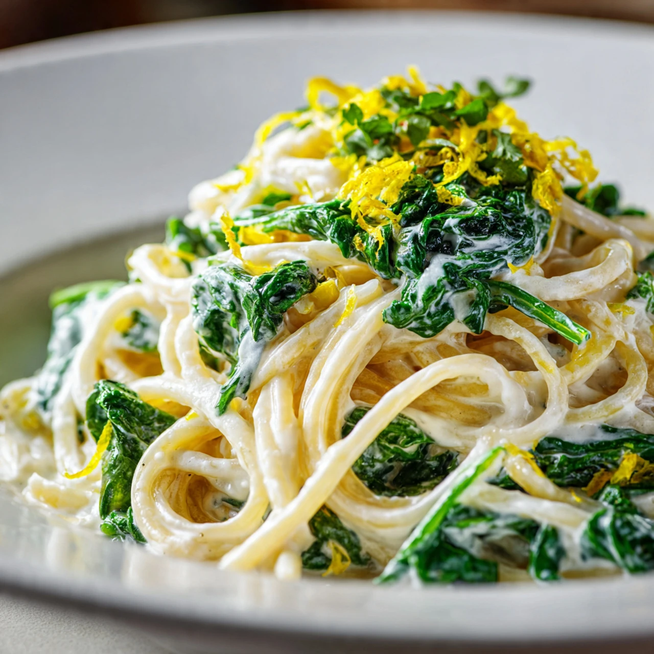 Lemon Ricotta Pasta & Spinach Lemon Ricotta Pasta Spinach