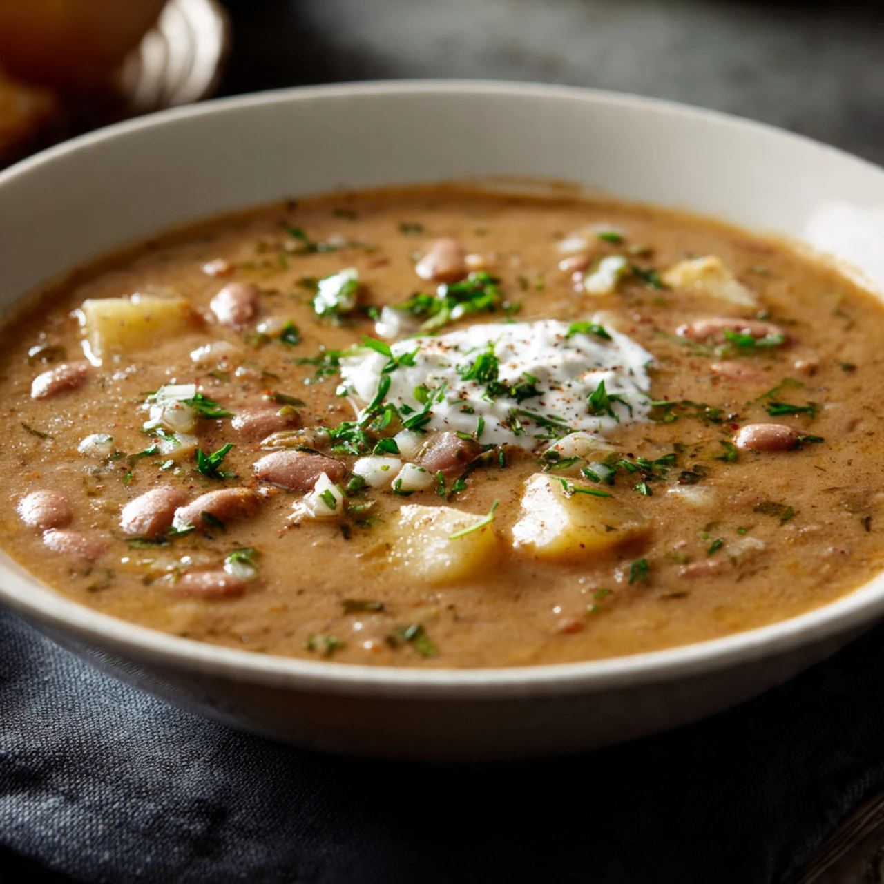 MEXICAN PINTO BEAN SOUP