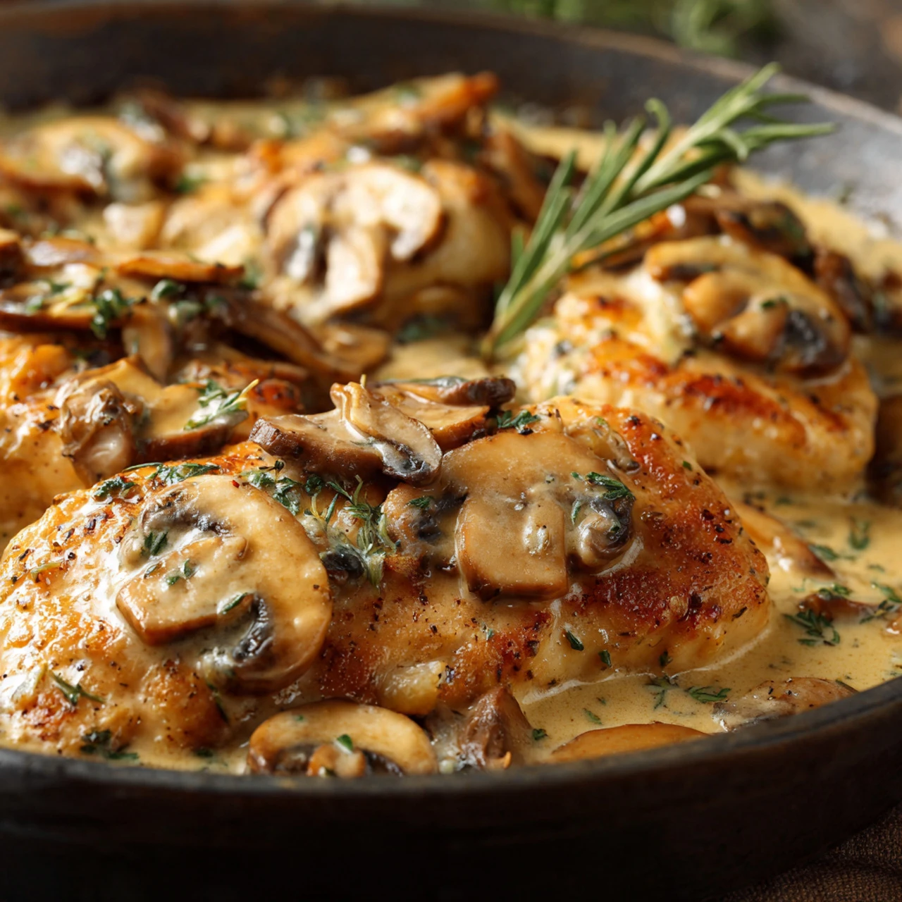 Mushroom Asiago Chicken Mushroom Asiago Chicken