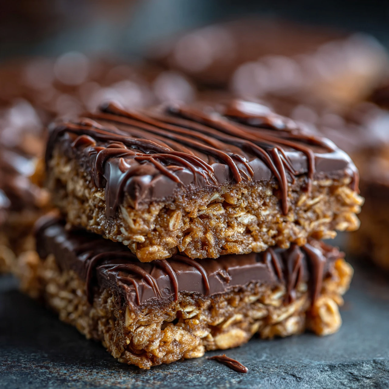 No Bake Chocolate Oatmeal Bars Bake Chocolate Oatmeal Bars