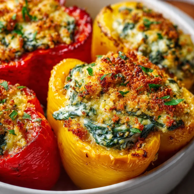 Ricotta Stuffed Peppers Recipe Ricotta Stuffed Peppers Recipe