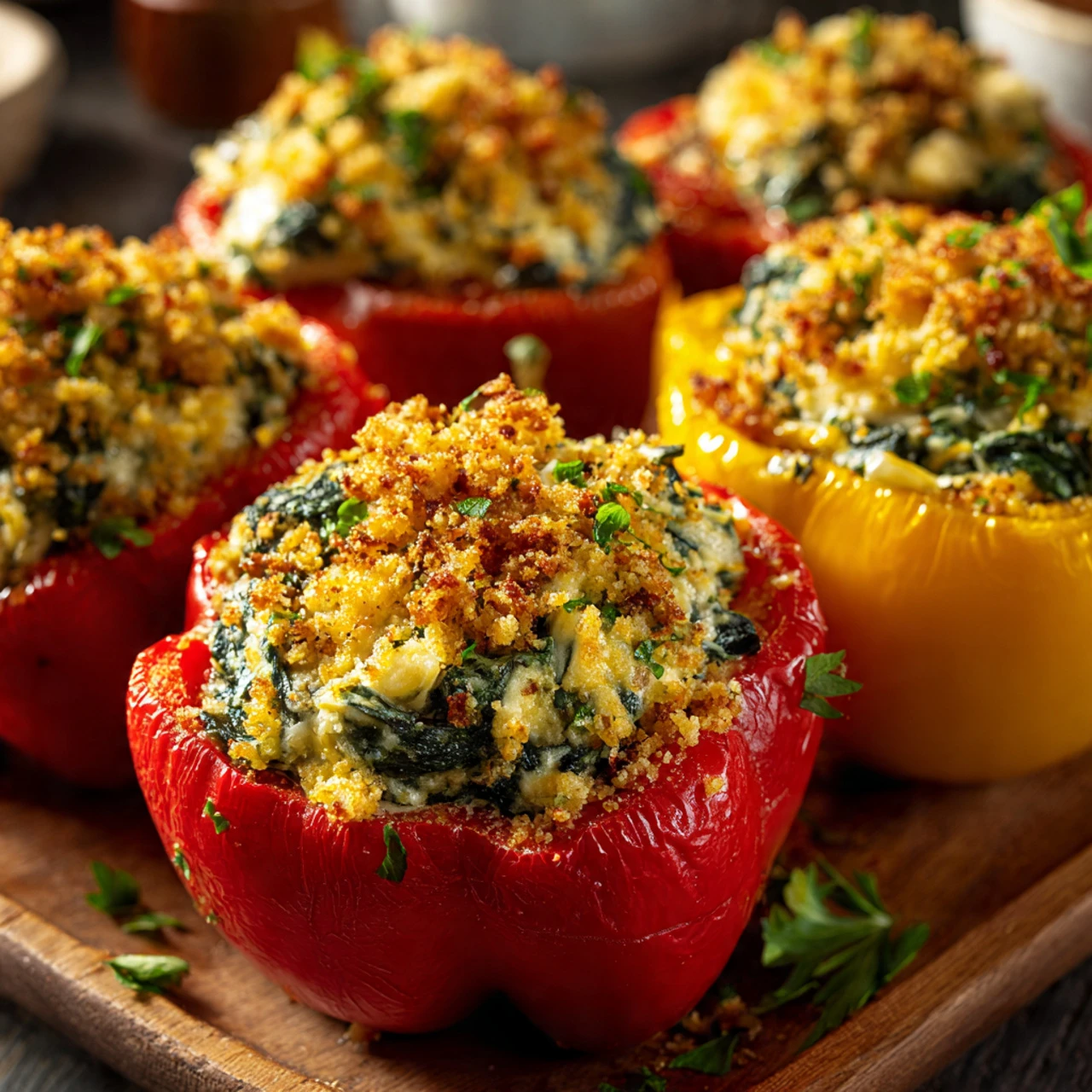 Ricotta Stuffed Peppers Recipe Ricotta Stuffed Peppers Recipe