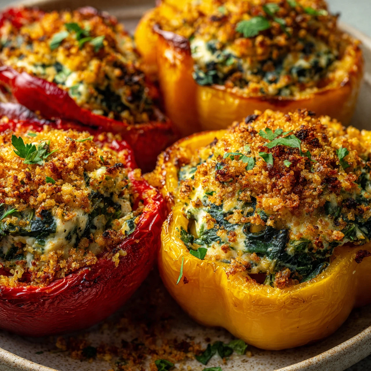 Ricotta Stuffed Peppers Recipe Ricotta Stuffed Peppers Recipe
