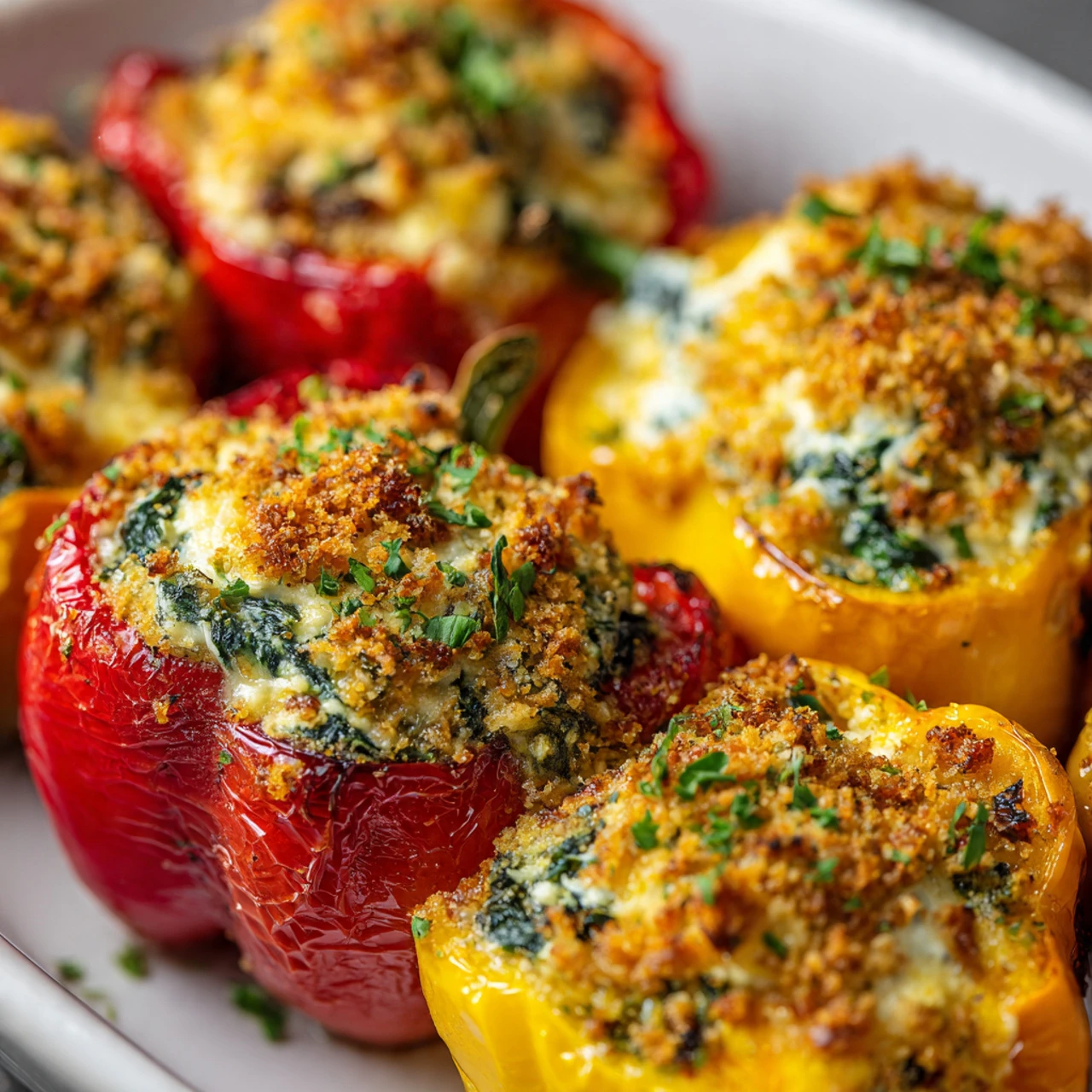 Ricotta Stuffed Peppers Recipe Ricotta Stuffed Peppers Recipe