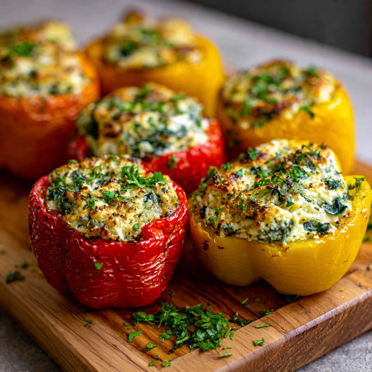 Ricotta Stuffed Peppers Recipe Ricotta Stuffed Peppers Recipe