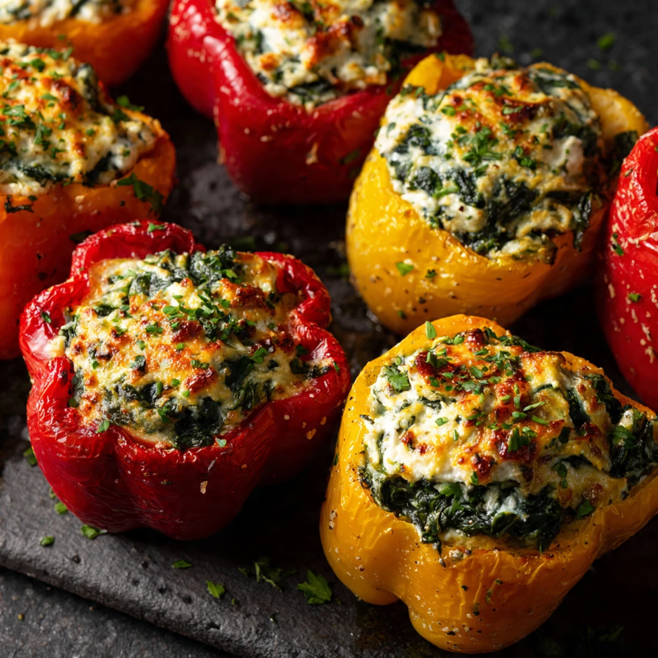 Ricotta Stuffed Peppers Recipe Ricotta Stuffed Peppers Recipe