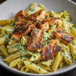Salmon Pesto Pasta Salmon Pesto Pasta