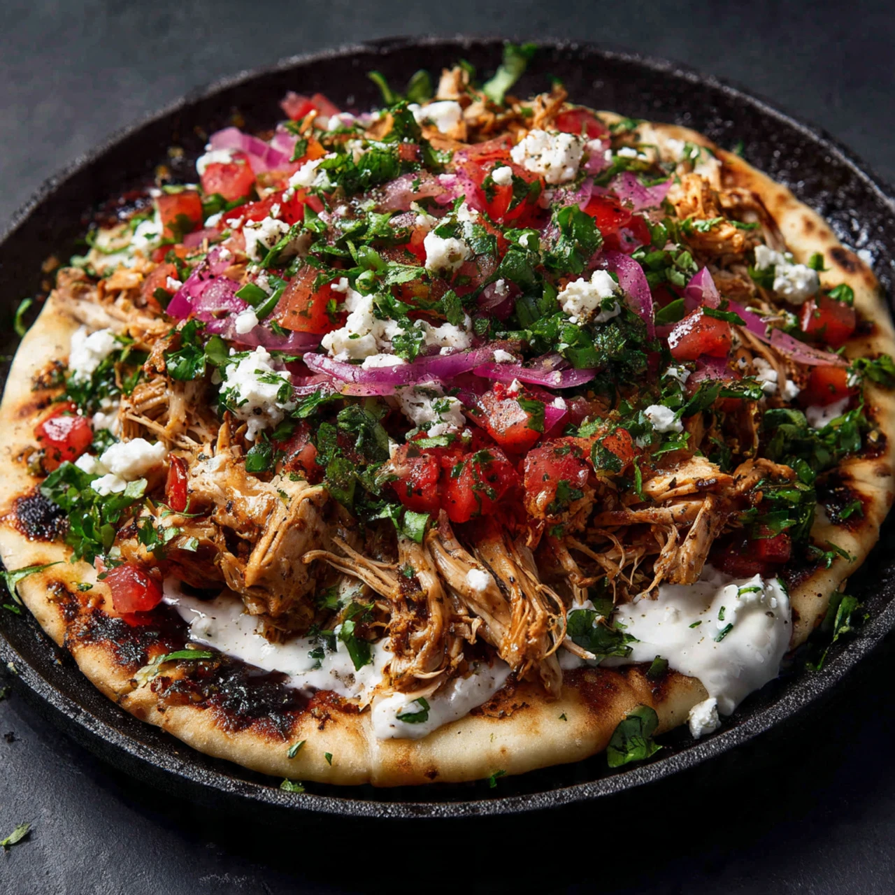 Slow Cooker Chicken Shawarma