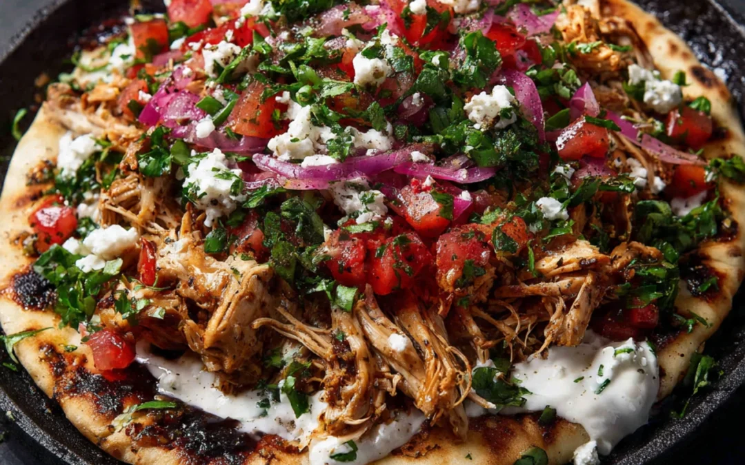Slow Cooker Chicken Shawarma