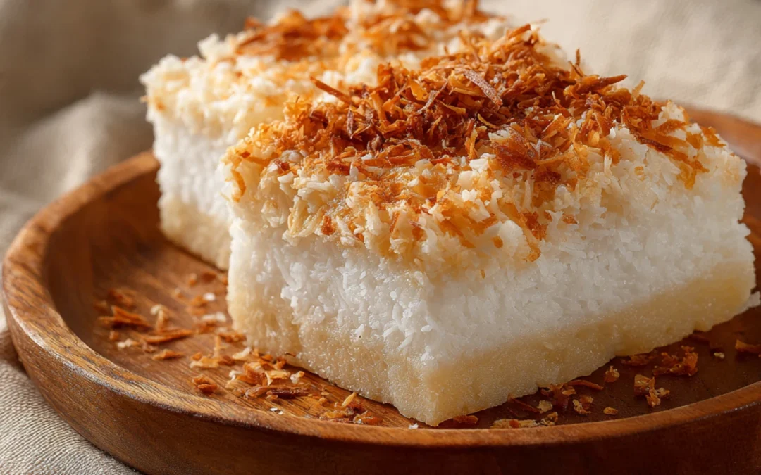 Sticky Coconut Cake (Wingko Babat)