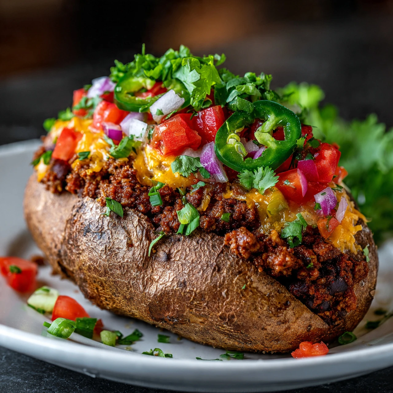 Taco Potatoes Recipe Taco Potatoes Recipe