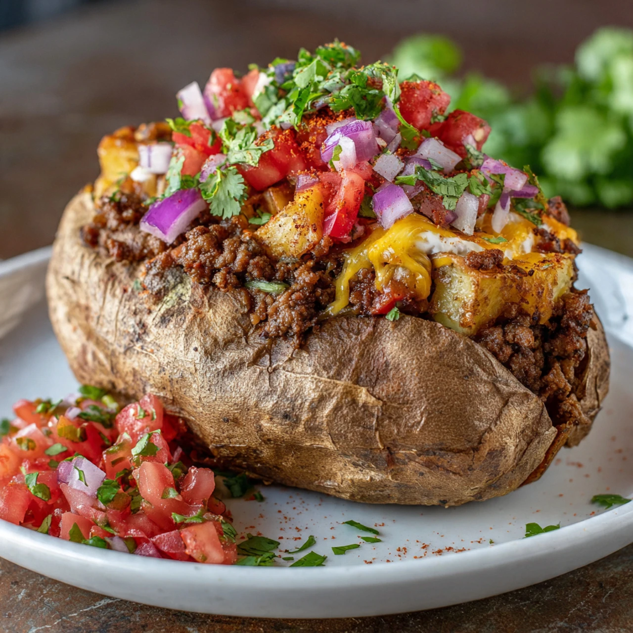 Taco Potatoes Recipe Taco Potatoes Recipe