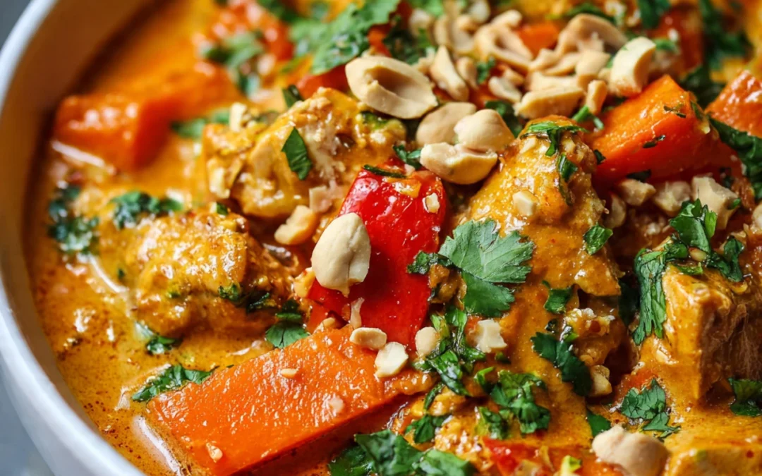 Thai Peanut Curry Chicken Recipe (Better Than Takeout)