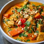 Thai Peanut Curry Chicken Recipe (Better Than Takeout) Thai Peanut Curry Chicken Recipe Better Than