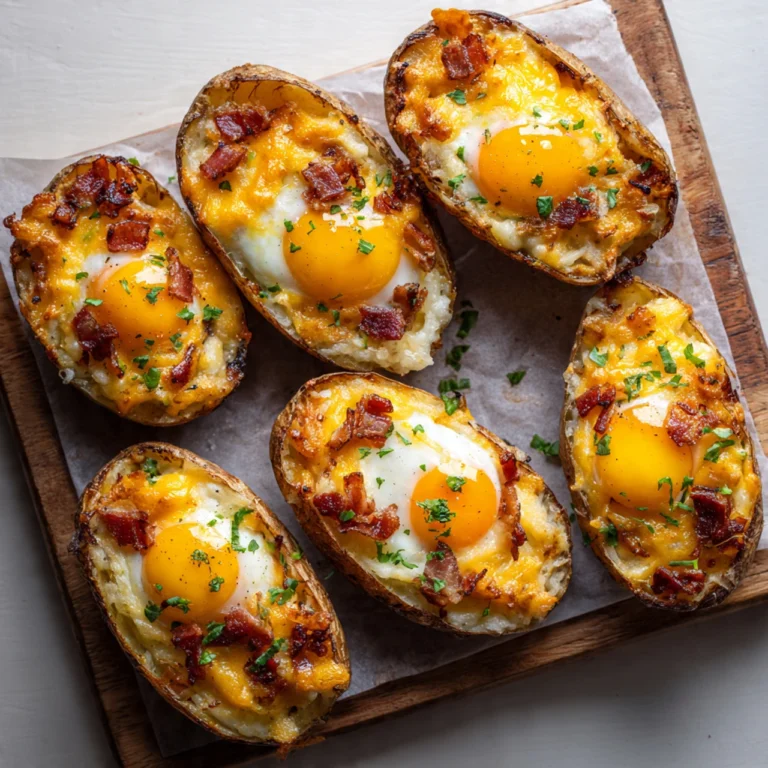 Twice Baked Loaded Breakfast Potatoes Twice Baked Loaded Breakfast Potatoes