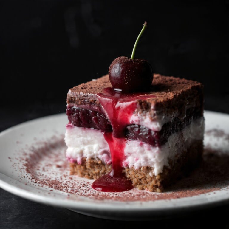 Cherry Amaretto Tiramisu (Decadent, No‑Bake Dessert)